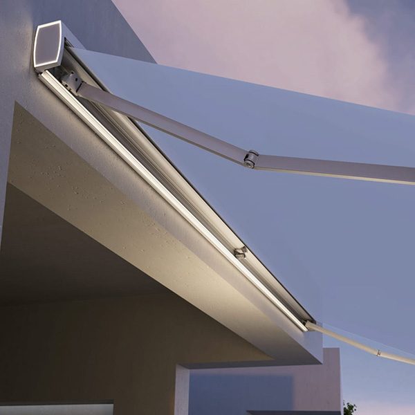 Awning with Integrated LED Lighting
